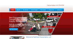 Desktop Screenshot of healthcaretrans.com